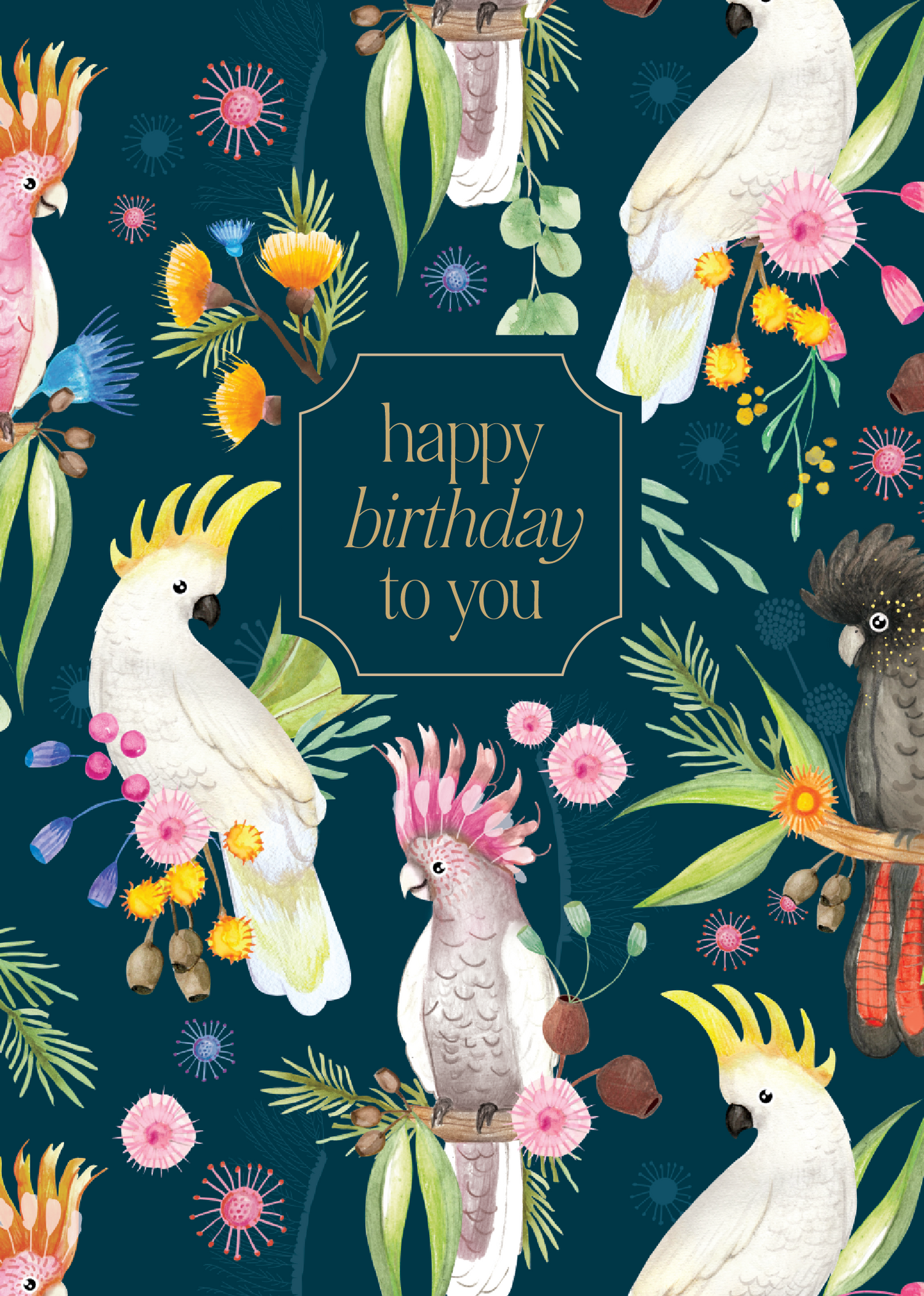 Greeting Card Gumtree Friends - Happy Birthday Bunch