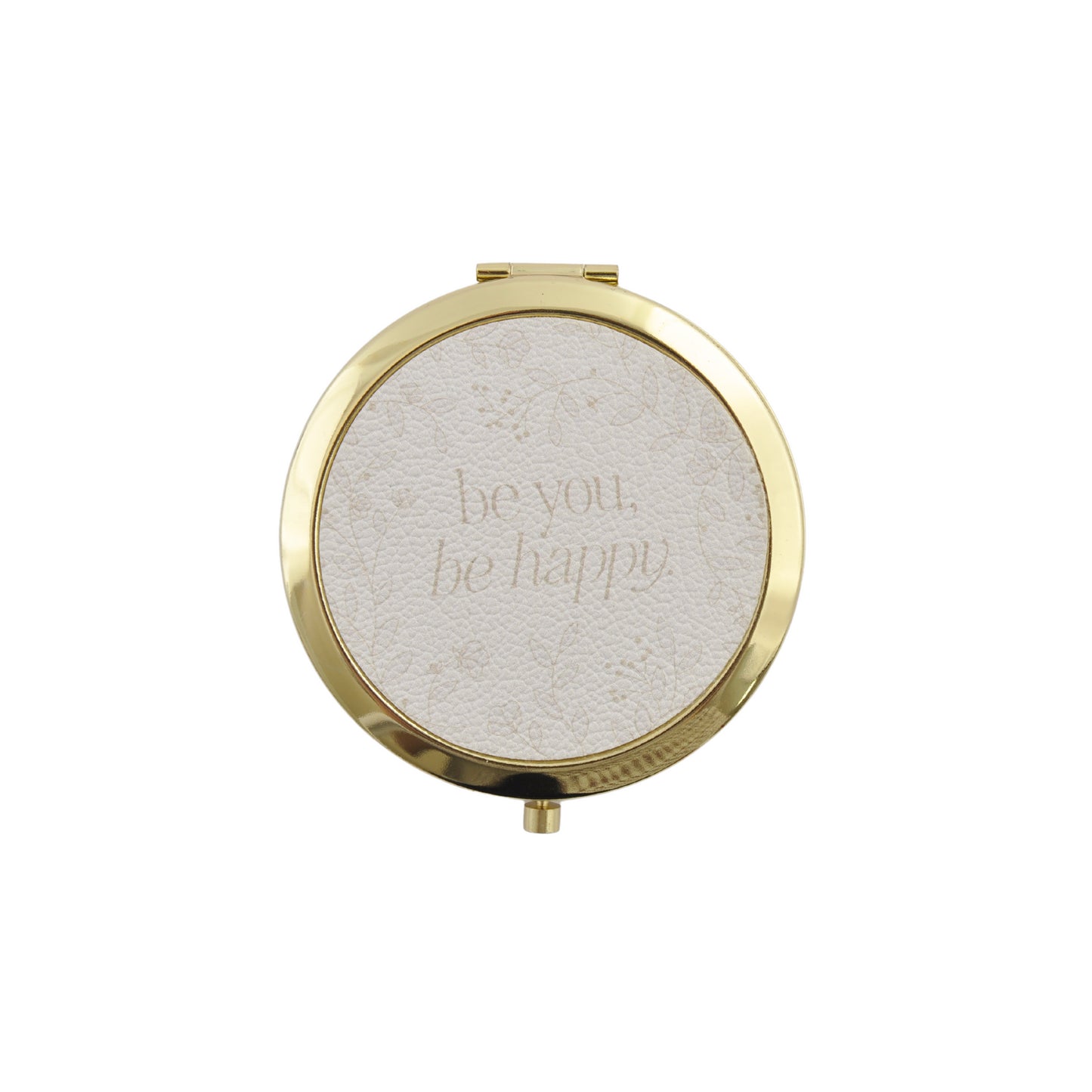 Pocket Mirror - Be Happy