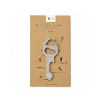 Kaiser For Him Multi- Tool Key Chain - SILVER