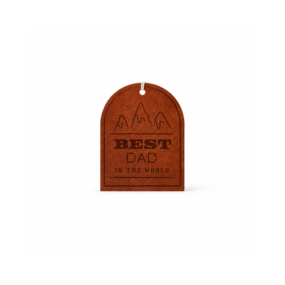 Novelty Air Freshener - Best Dad