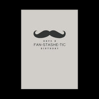Greeting Card For Him - Moustache