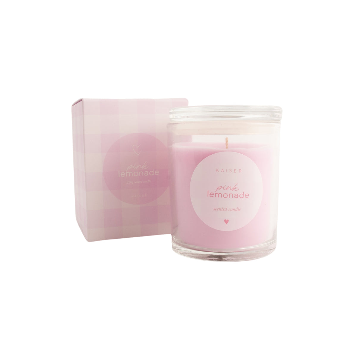 Sweethearts Medium Candle - Pink Lemonade