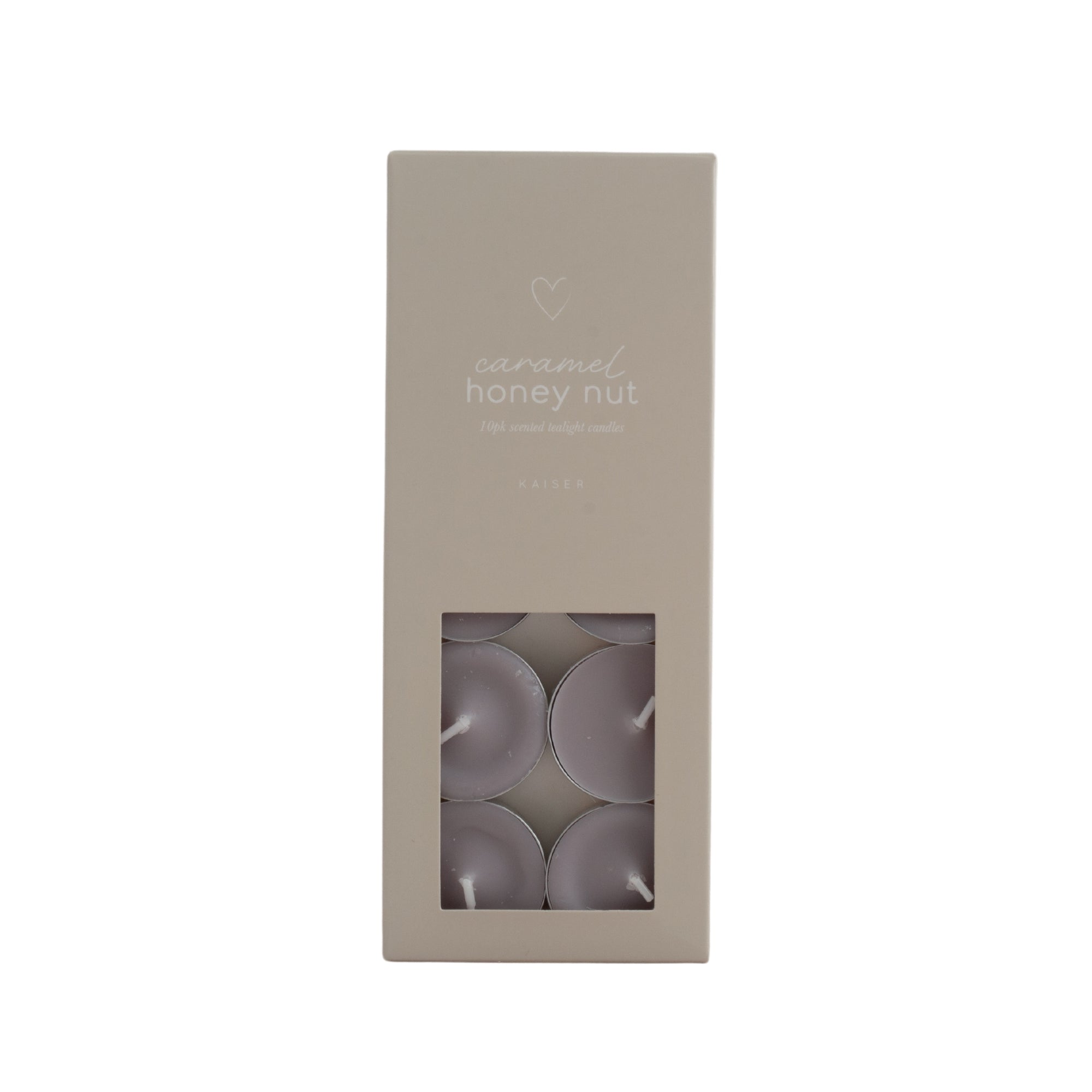 Sweethearts 10pk Scented Tealights - Caramel Honey Nut