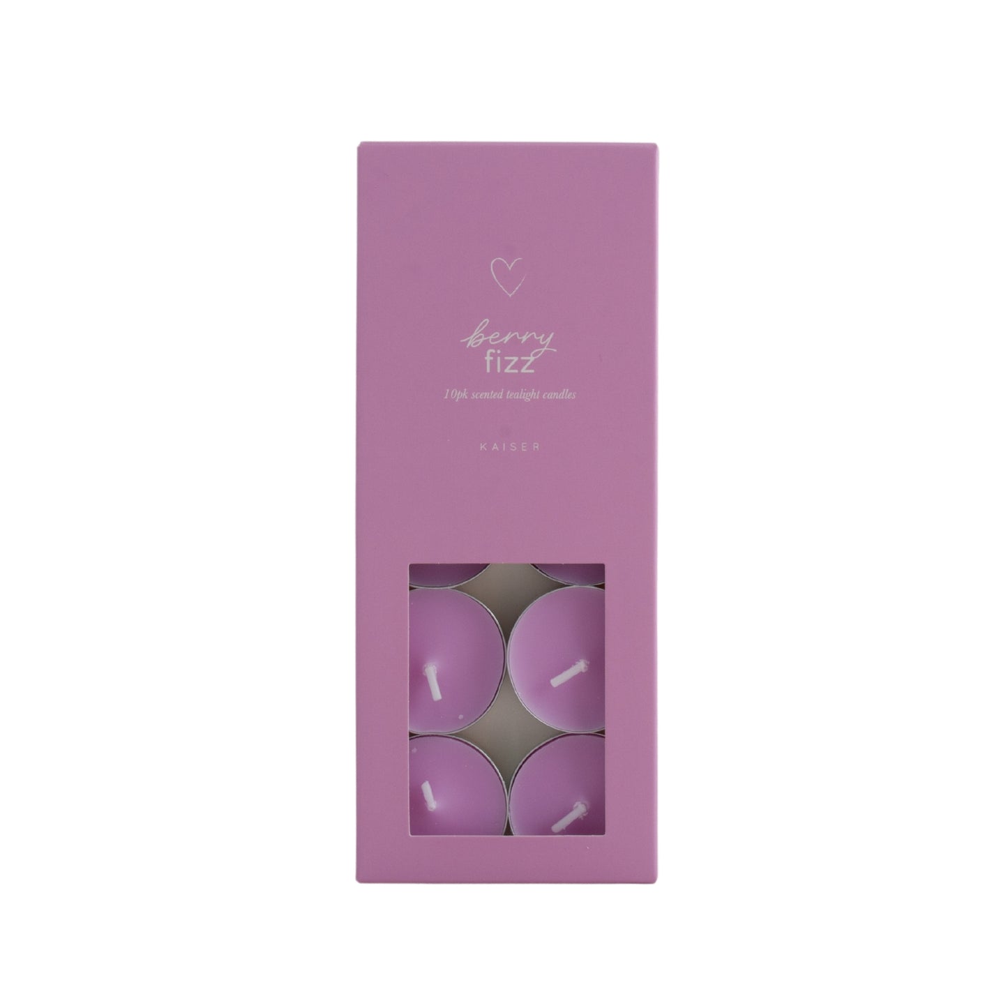 Sweethearts 10pk Scented Tealights - Berry Fizz