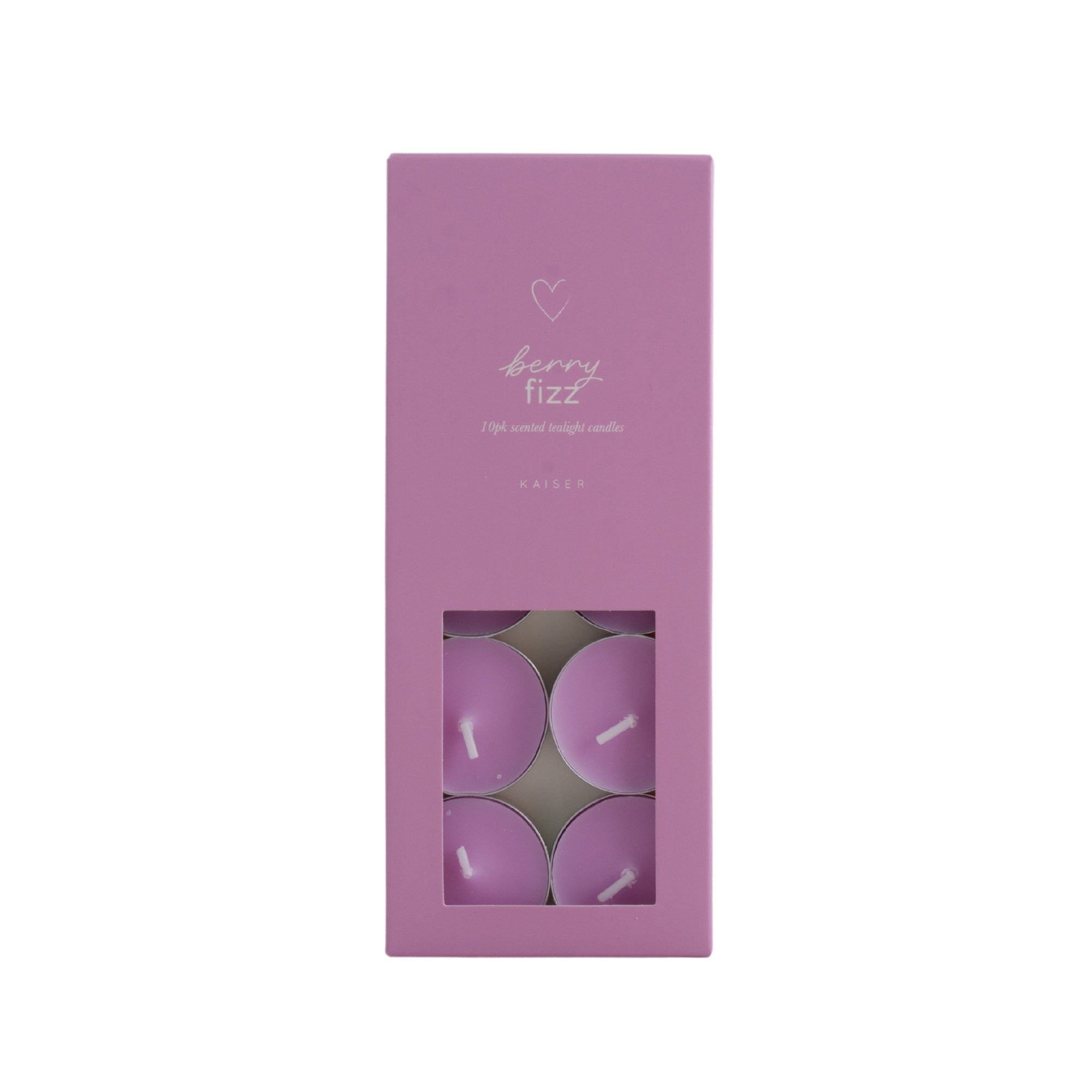 Sweethearts 10pk Scented Tealights - Berry Fizz