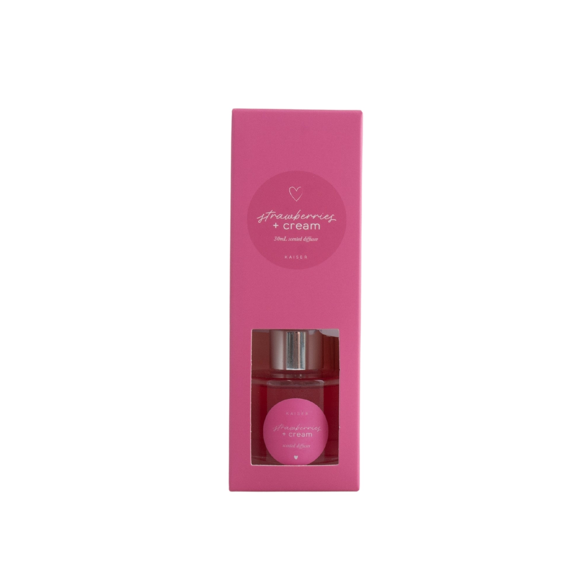 Sweethearts 30ml Diffuser - Strawberries & Cream