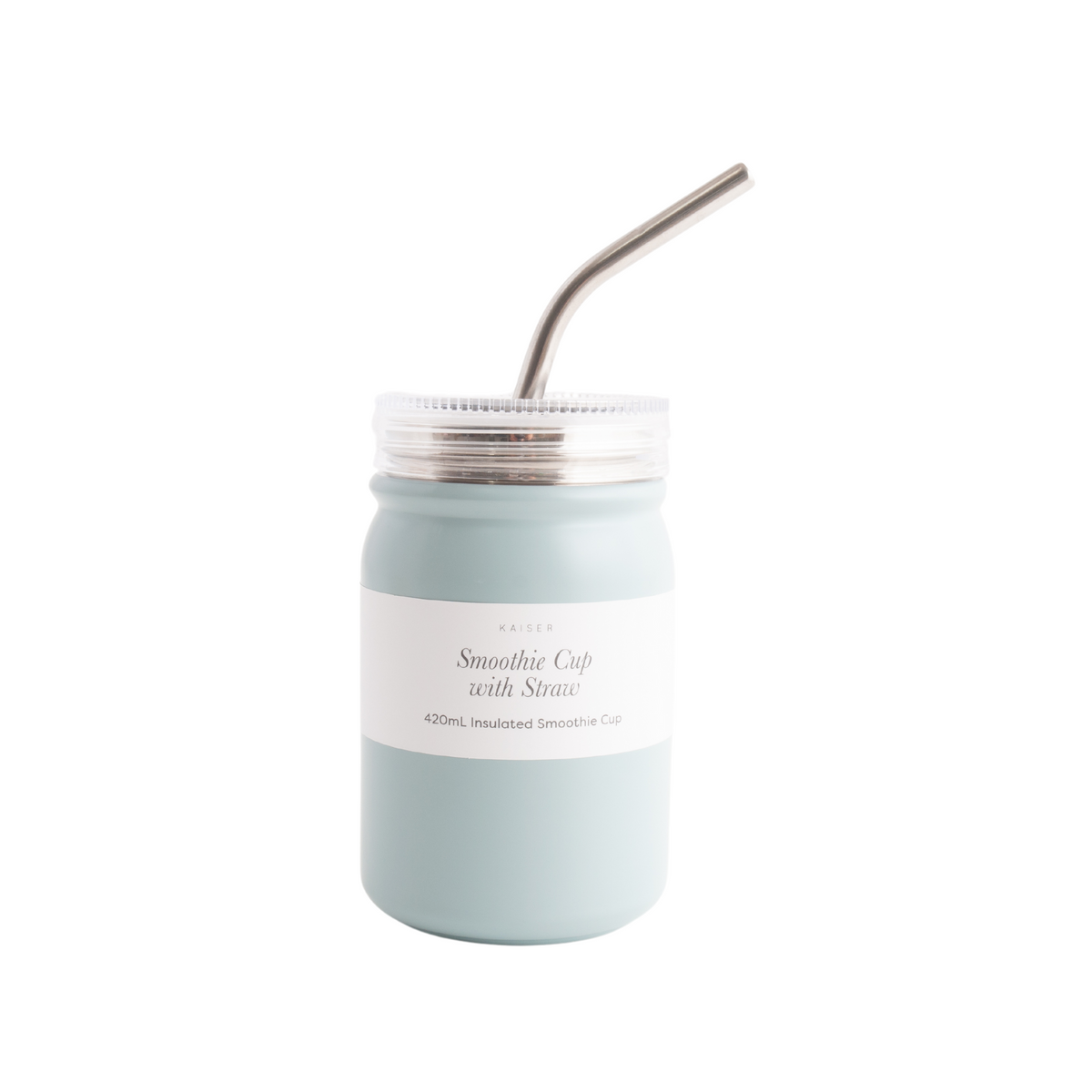 House Series Insulated Smoothie Cup 420ml - SKY