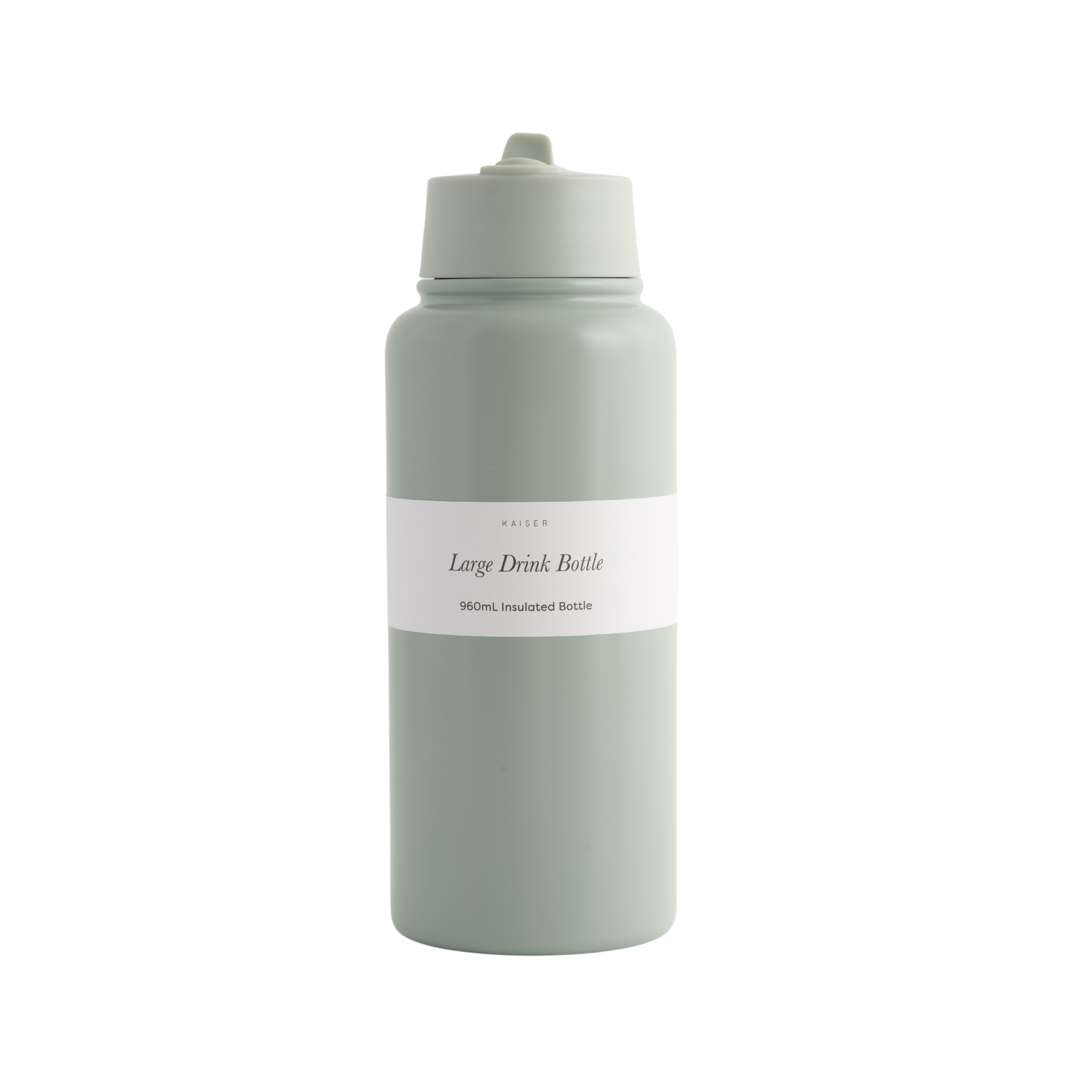 House Series Large Drink Bottle 960ml - SAGE