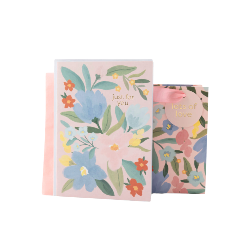 Square Gift Bag Set - Flower Market