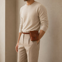 K&Co. Genuine Leather Belt Bag One - COGNAC