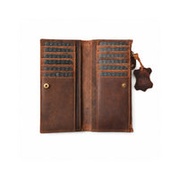 K&Co. Genuine Leather Purse - COGNAC
