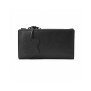 K&Co. Genuine Leather Purse - BLACK