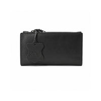 K&Co. Genuine Leather Purse - BLACK