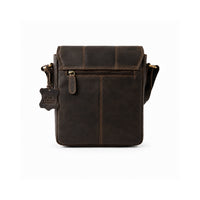 K&Co. Genuine Leather Small Satchel Bag - ESPRESSO