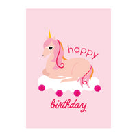 Premium Greeting Card SUMMER SPRINGS -  Unicorn Cloud