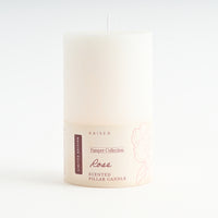 Pamper Pillar Candle - ROSE