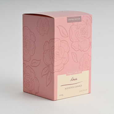 Pamper Faceted Candle - ROSE