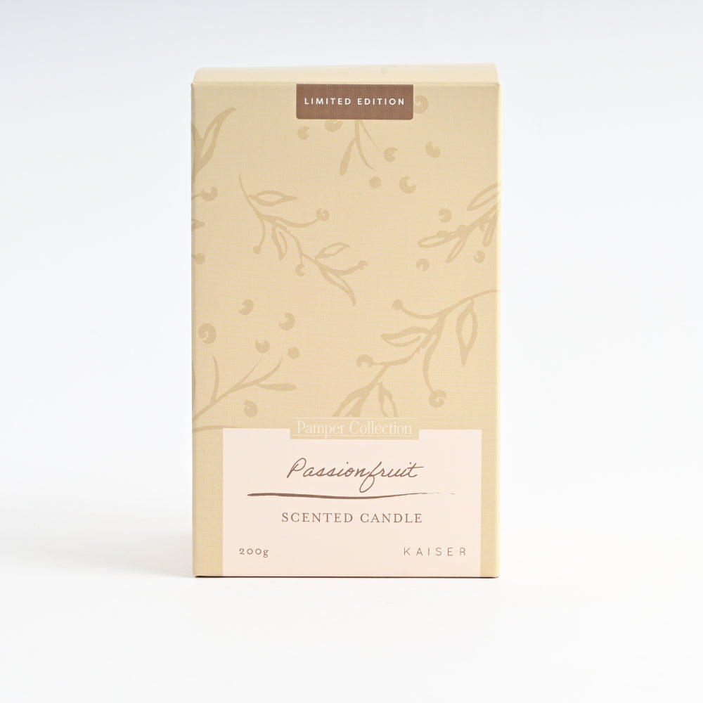 Pamper Faceted Candle - PASSIONFRUIT
