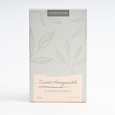 Pamper Faceted Candle - SWEET HONEYSUCKLE