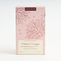 Pamper Faceted Candle - BLOOD ORANGE