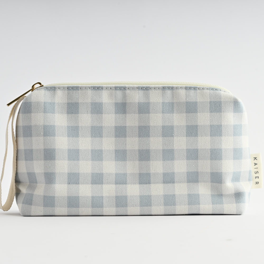 Printed Make Up Bag Small - GINGHAM