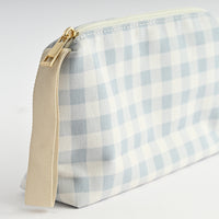 Printed Make Up Bag Small - GINGHAM