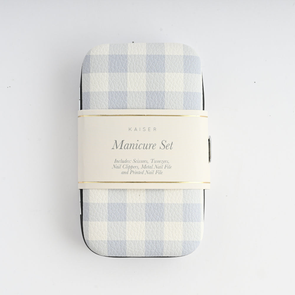 Manicure Set - GINGHAM