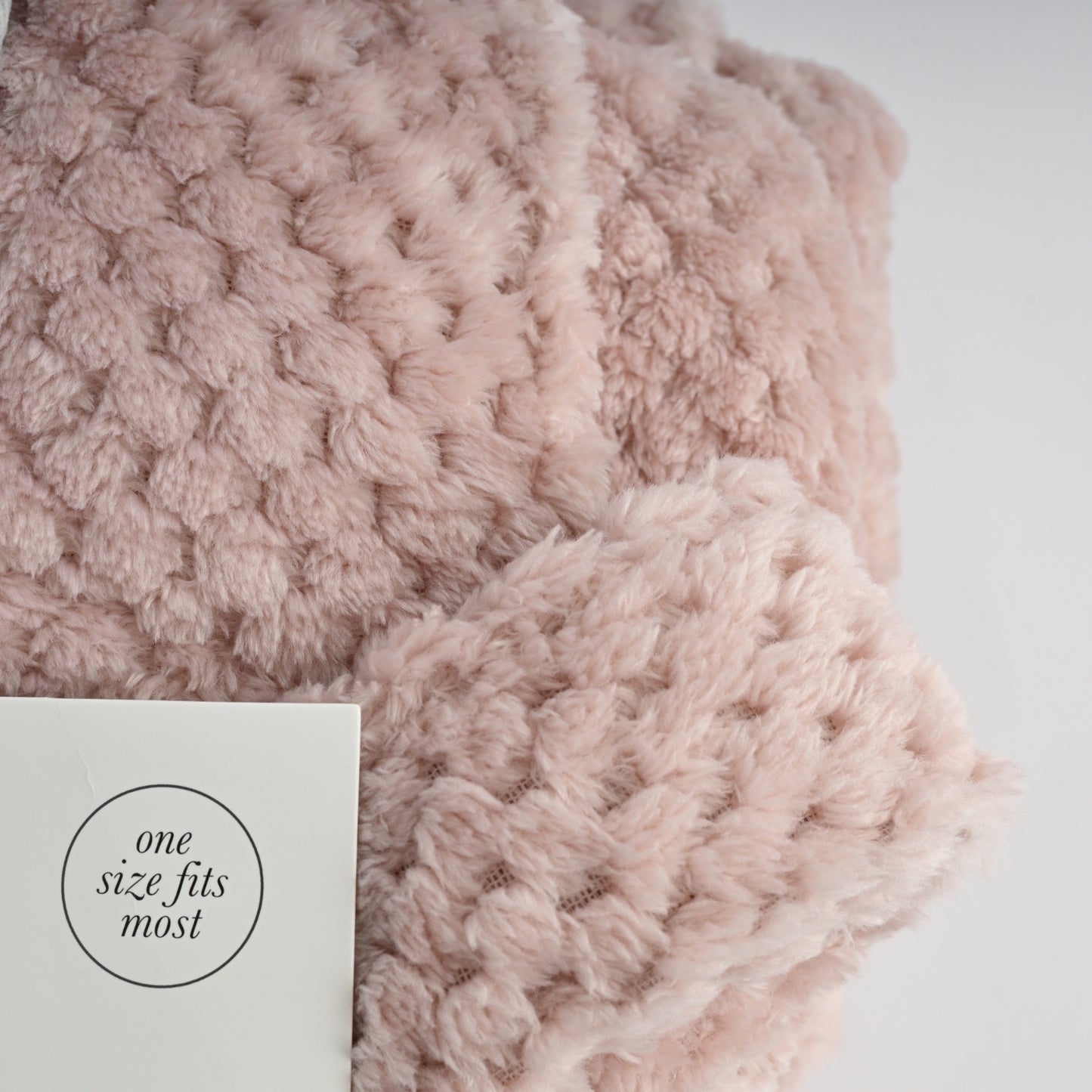 Textured Dressing Gown - PINK