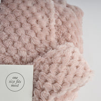 Textured Dressing Gown - PINK
