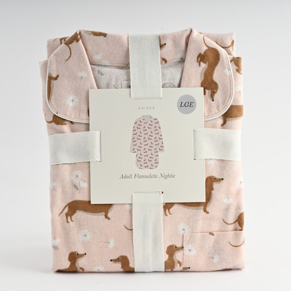 Flannelette Nightie Large - DAISY DOGS