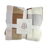 Hooded Blanket - CHUNKY GINGHAM