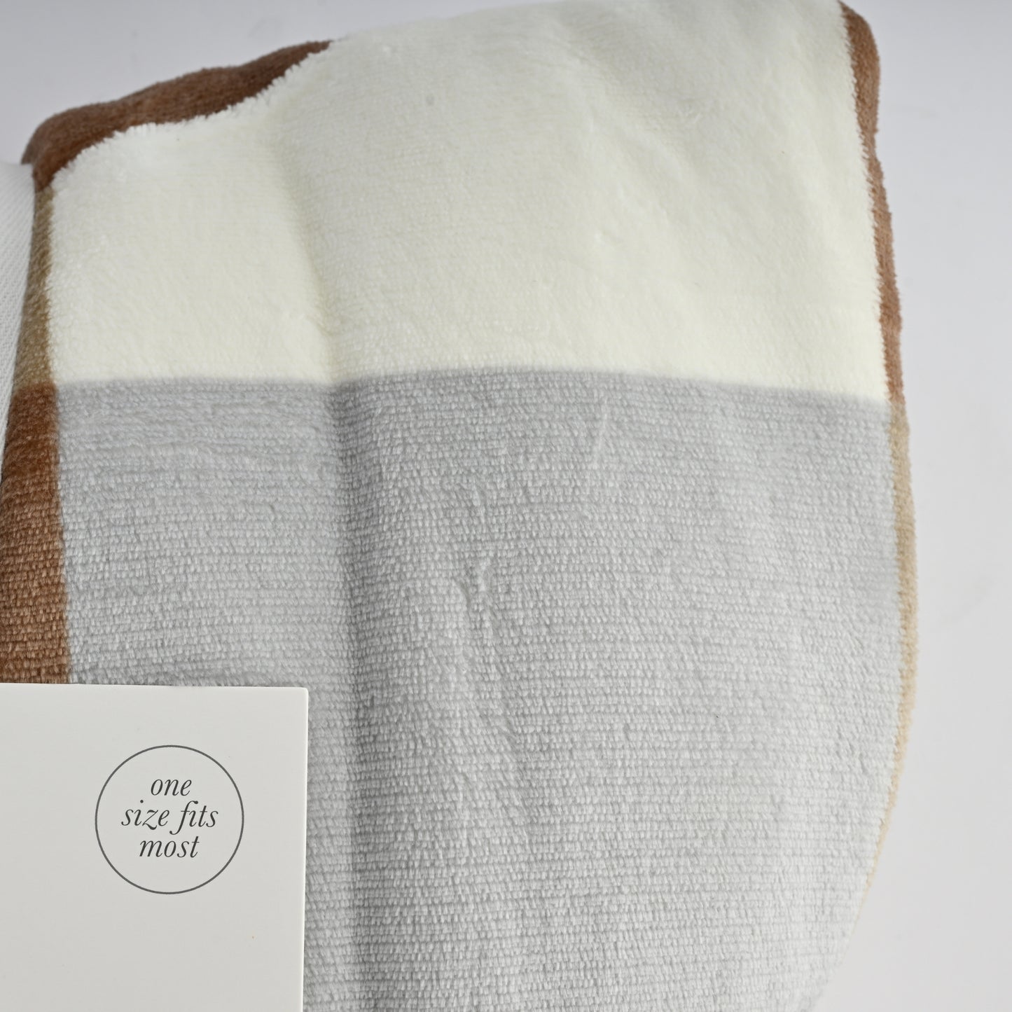 Hooded Blanket - CHUNKY GINGHAM