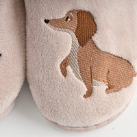 Novelty Slippers Medium - DOGGIE