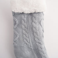 Kaiser Slipper Socks - DUCK EGG CABLE