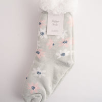 Kaiser Slipper Socks - STAR FLORAL