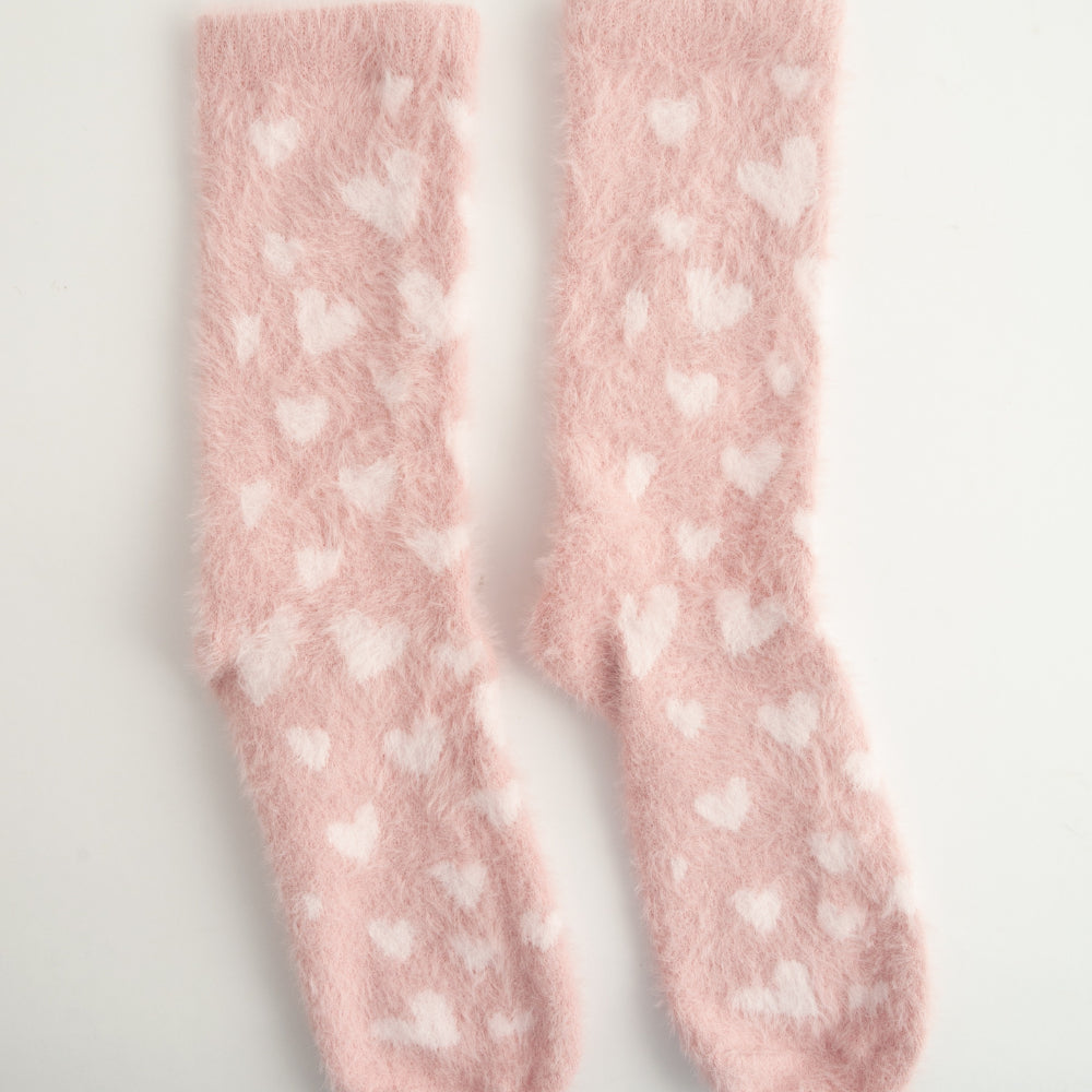 Kaiser Bed Socks  - HEARTS