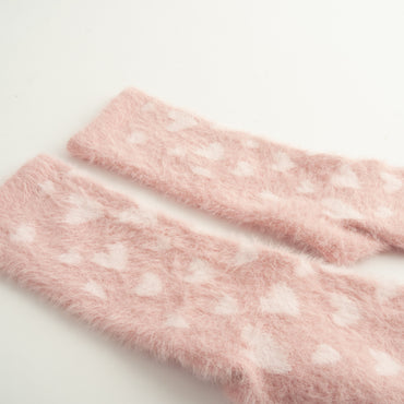 Kaiser Bed Socks  - HEARTS