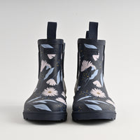Ankle Gumboots Size 8 - NAVY MEADOW