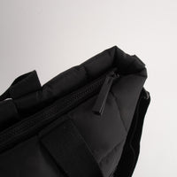 Kaiser Quilted Tote Bag - BLACK