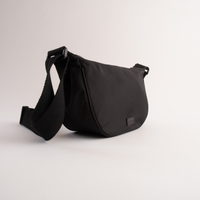 Kaiser Nylon Sling Bag - BLACK