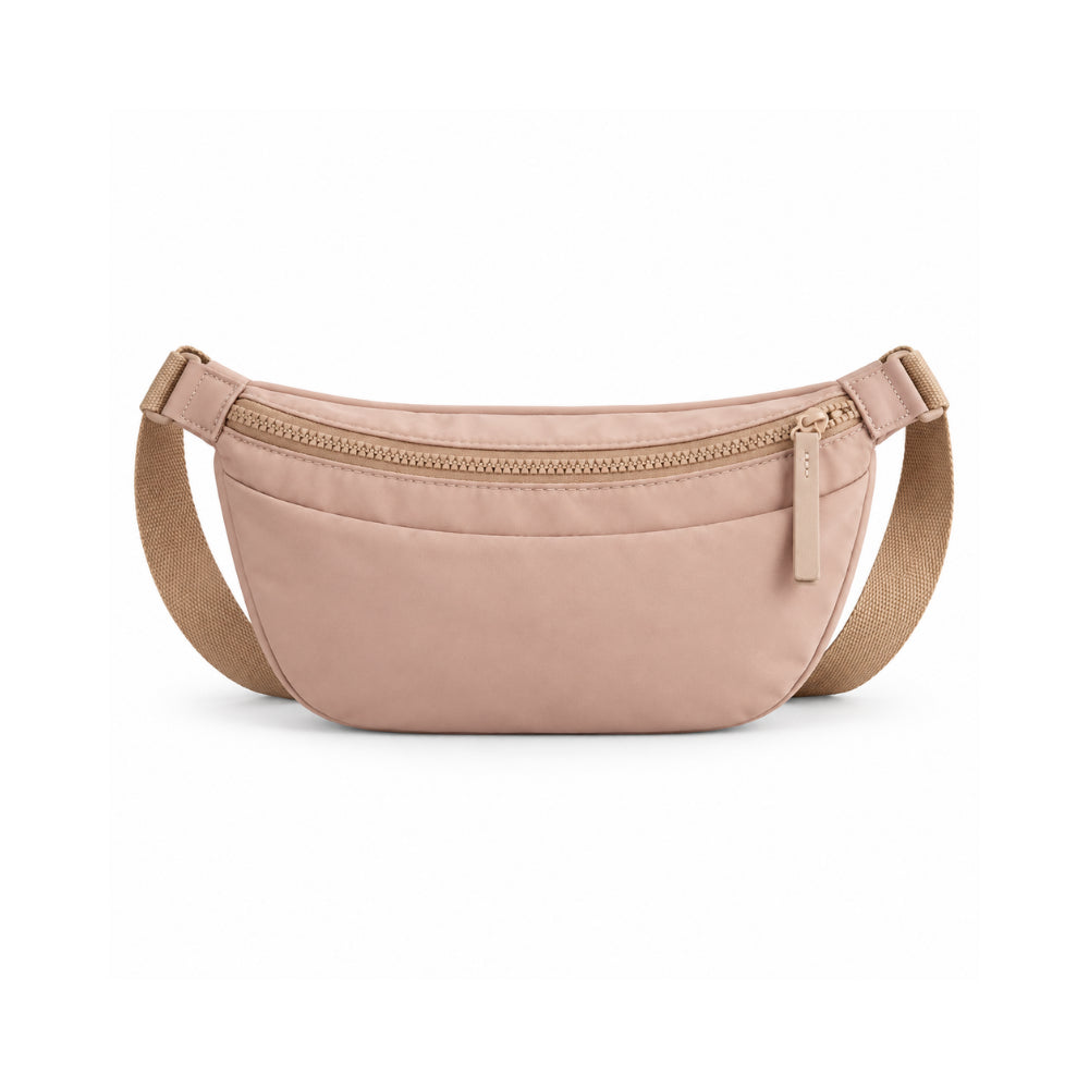 Kaiser Nylon Sling Bag - BEIGE