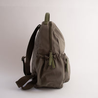 Nylon Backpack - GREEN