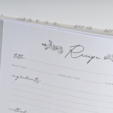 House Series Recipe Book - LINEAR LEAVES