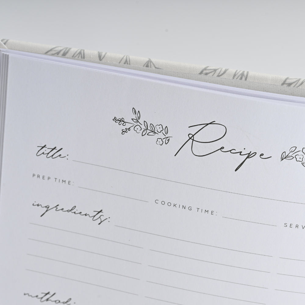 Recipe Book - LINEAR LEAVES