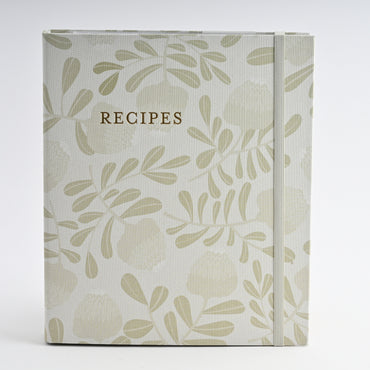 Recipe Binder Large - NATIVE WARATAH