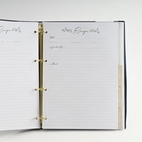 Recipe Binder Large - NATIVE WARATAH
