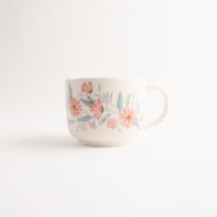 Tea Mug - CREAM MEADOW