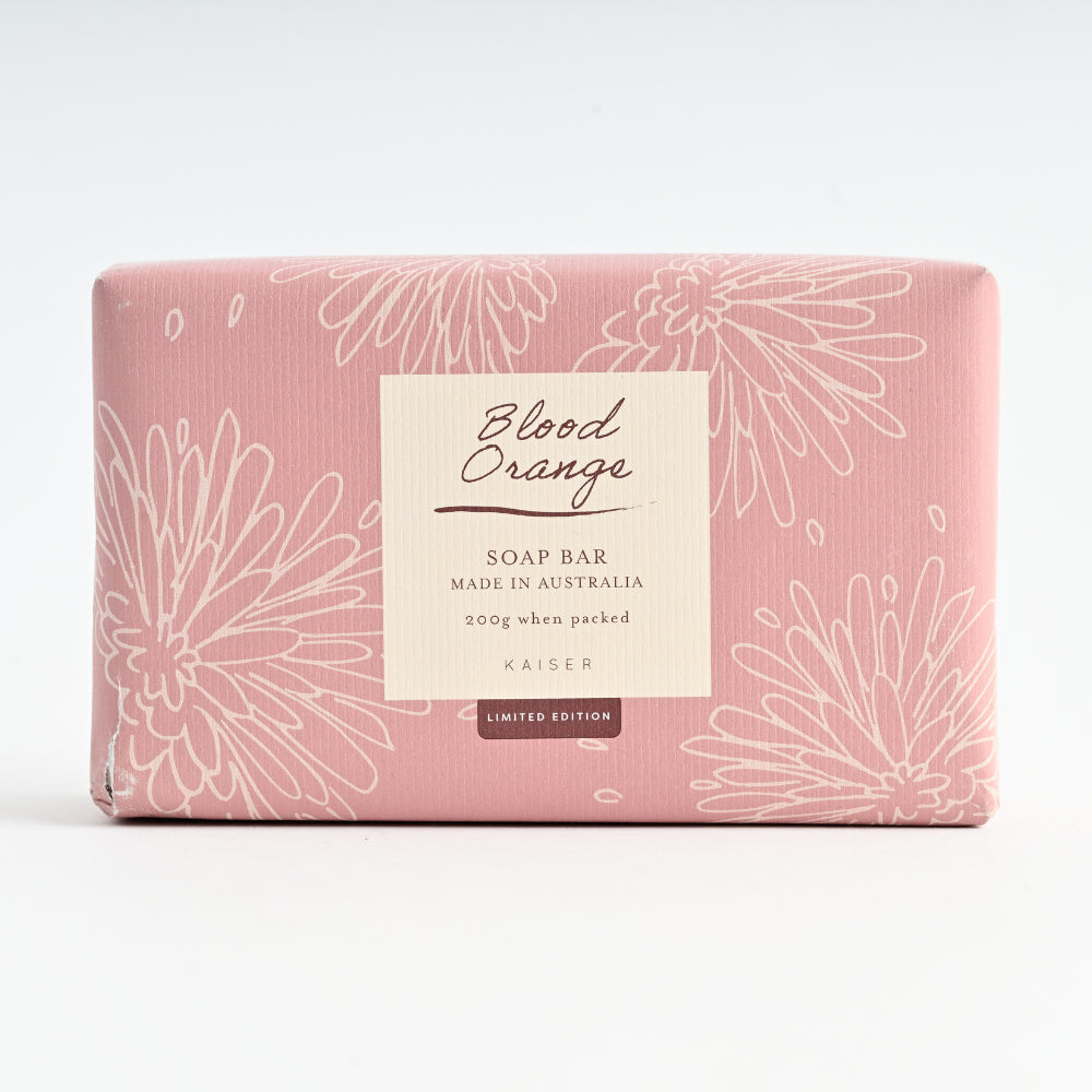 Pamper Wrapped Soap - BLOOD ORANGE