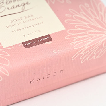 Pamper Wrapped Soap - BLOOD ORANGE