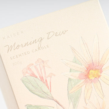 Homegrown Candle 300gms  - MORNING DEW